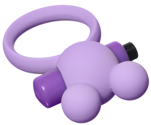 Эрекционное виброкольцо Emotions Minnie Purple фото 2