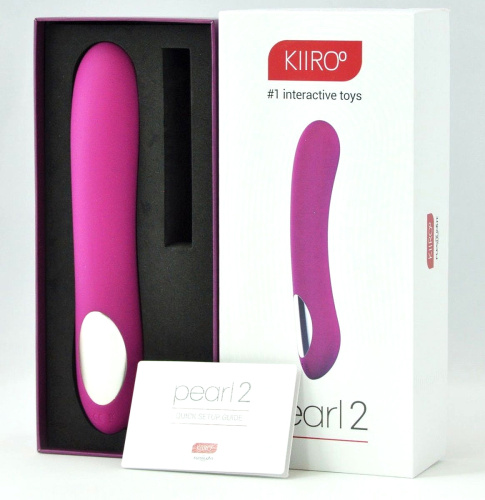 Вибратор для секса на расстоянии Kiiroo Pearl 2 фиолетовый фото 6