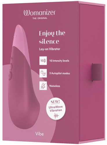 Клиторальный вибратор Womanizer Vibe темно-розовый фото 16