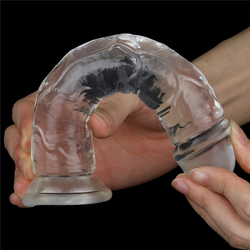 Прозрачный фаллоимитатор Lovetoy Flawless Clear Dildo 18 см фото 7