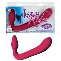 Малиновый страпон love Rider
