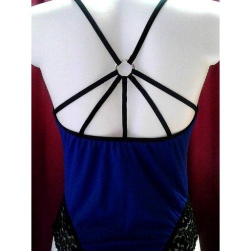 Синее боди Cora L/XL фото 3