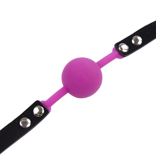 Силиконовый кляп фуксия фото 2