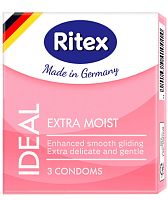 Презервативы Ritex Ideal Extra Moist №3 с повышенным количеством смазки