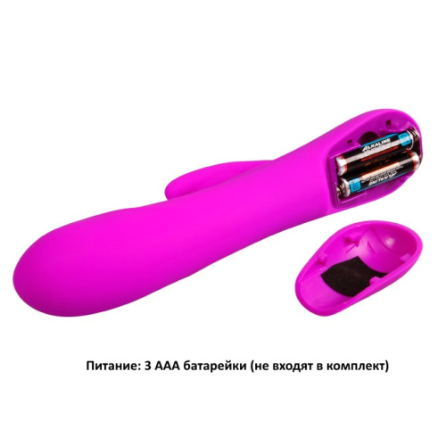 Вибратор с клиторальным стимулятором Pretty Love Barrette фото 3