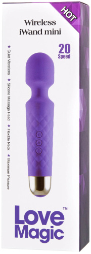 Вибромассажер Love Magic iWand mini Purple фото 11