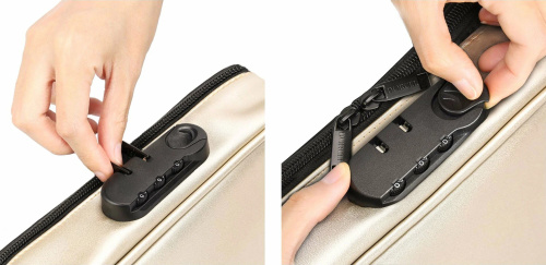 Сумка с кодовым замком для хранения игрушек Discreet Box Luxury Gold фото 5