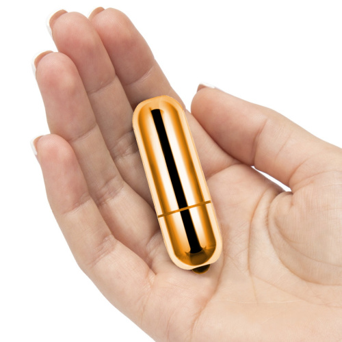 Золотая вибропуля X-Basic Lovetoy фото 2