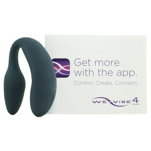 Смарт-вибромассажер серый We-Vibe 4 Plus фото 4