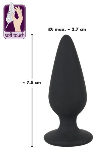 Маленькая анальная втулка Heavy Plug Small фото 5