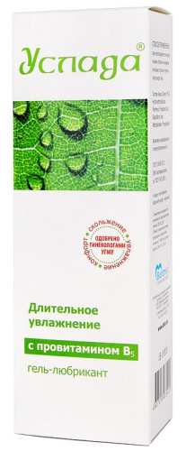 Гель-лубрикант Услада с провитамином В5 120 гр фото 4