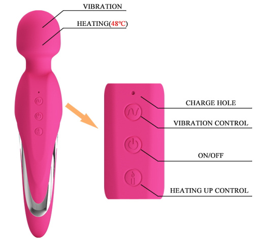 Мощный вибромассажер Pretty Love Michael с функцией подогрева 48C фото 8