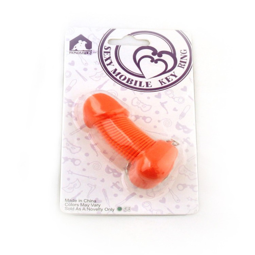 Брелок на ключи Пружинящий пенис фото 5