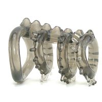 Хомут на пенис из 4 колец