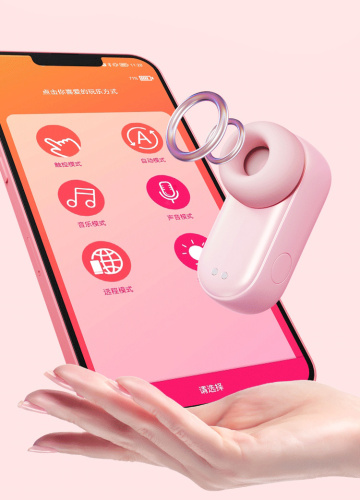 Вакуумный смарт-стимулятор BeYourLover Alggie Earphone в виде наушника фото 7