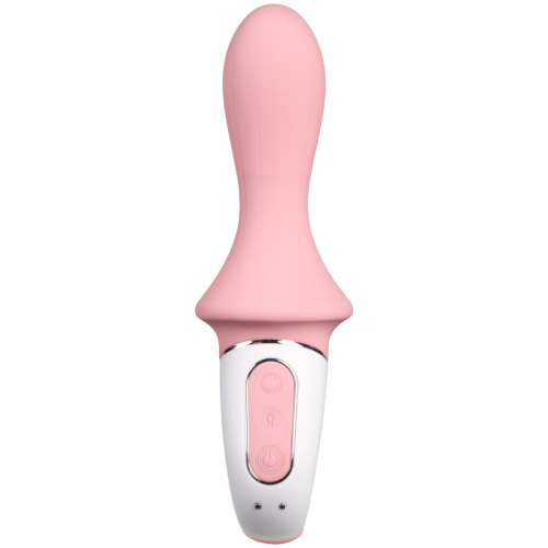 Расширяющийся анальный смарт-вибратор Satisfyer Air Pump Booty 5+ розовый фото 7