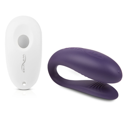 DEMO We-Vibe Unite Вибромассажер фиолетовый для пар с дистанционным пультом