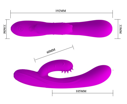 Вибратор с клиторальным стимулятором Pretty Love Harry фото 6