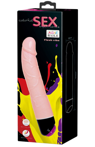 Реалистичный вибратор с ротацией 24 см фото 4