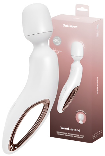 Вибромассажер для тела Satisfyer Wand-erland White