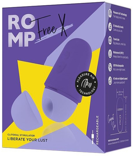 Бесконтактный стимулятор клитора Romp Free X фото 7