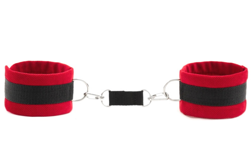 Наручники красные My Rules на липучке фото 3