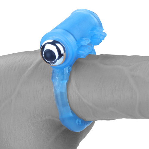 Эрекционное виброкольцо светящееся в темноте Lumino Play Vibrating Penis Ring фото 3