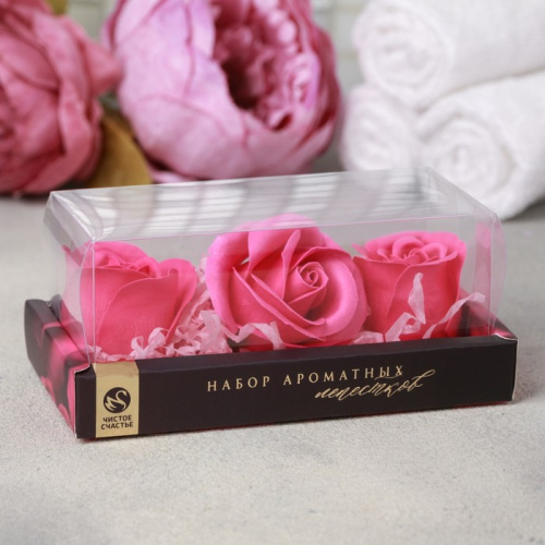 Мыльные цветы Самой чудесной, 3 шт фото 2