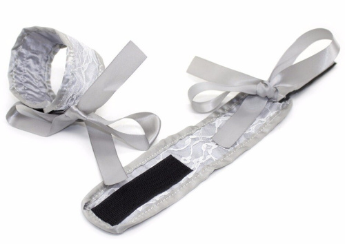 Нежный эротический набор декорированный кружевом фото 4