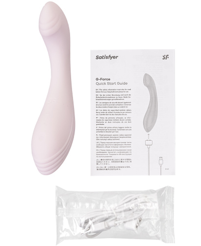 Вибратор для точки G Satisfyer G-Force бежевый фото 11