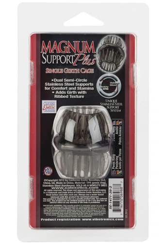 Стимулирующее эрекционное кольцо Magnum Support Plus Single Girth Cages фото 6