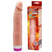 Реалистичный вибратор с ротацией 22 см