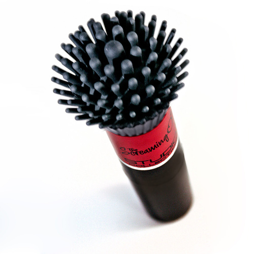 Вибратор в форме кисточки для пудры фото 2