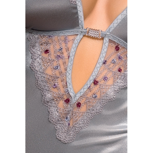 Серебристое боди Cheli L/XL фото 3