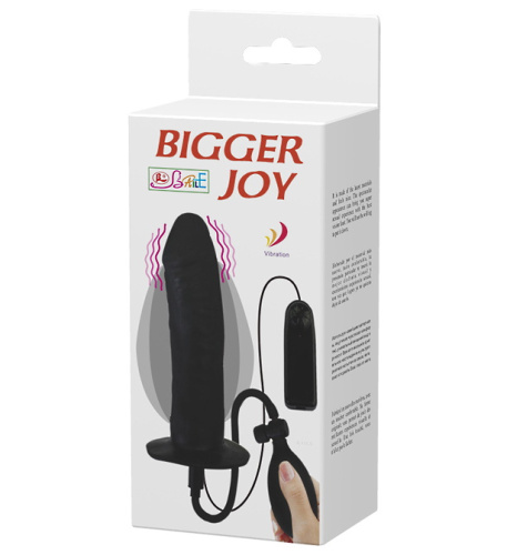 Вибратор расширяющийся с грушей Bigger Joy 16 см фото 10