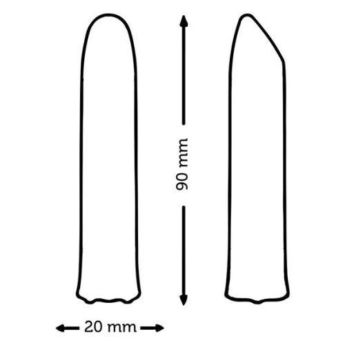 Мини-вибратор We-Vibe Tango перезаряжаемый голубой фото 6