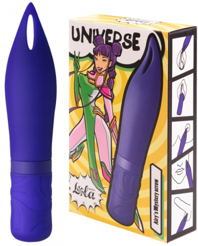 Перезаряжаемый вибростимулятор Universe Airy’s Mystery Arrow Blue