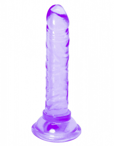 Прозрачный фаллоимитатор Intergalactic Orion Purple 14 см фото 2