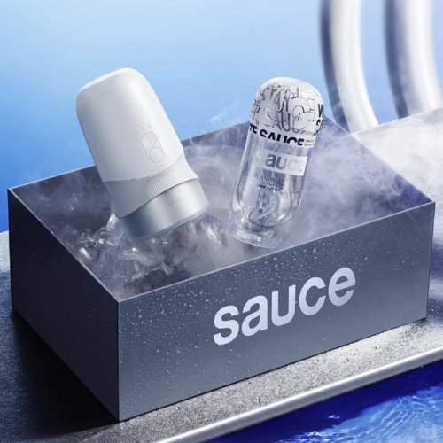 Автоматический мастурбатор Extra Sauce с функцией вращения и эффектом всасывания фото 13