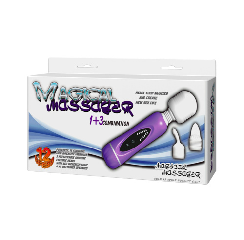 Вибромассажер Power Wand Magical Massager розовый фото 8