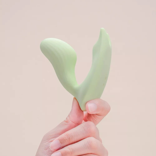 Вагинально-клиторальный смарт-стимулятор Magic Motion Umi зеленый фото 6