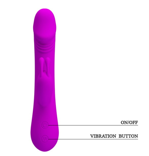 Вибратор Pretty Love Clement со стимуляцией клитора фото 7