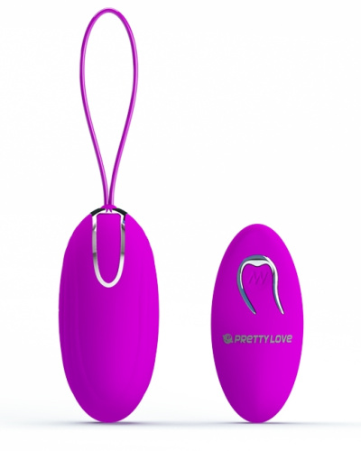 Перезаряжаемое виброяйцо Pretty Love Jacqueline с беспроводным управлением фото 2