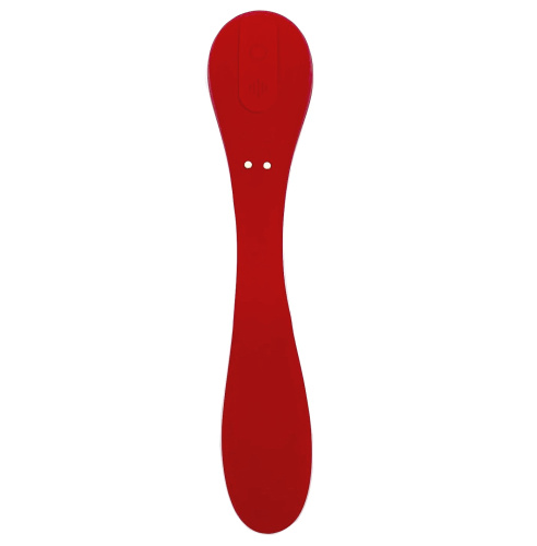 Гибкий вагинально-клиторальный смарт-вибратор Magic Motion Bobi красный фото 5