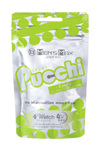 Мастурбатор Pucchi Combo Mensmax белого цвета фото 6