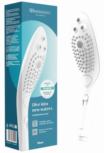 Насадка для душа Womanizer Wave белая