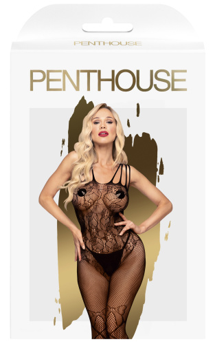 Боди-комбинезон с цветочным кружевом Penthouse Dirty Mind XL фото 3