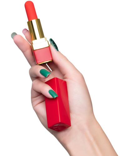 Перезаряжаемый вибростимулятор-помада Flovetta by Toyfa Pansies фото 2