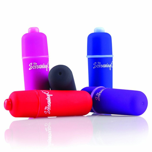 Синяя бархатистая вибропулька фото 2