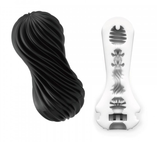 Мастурбатор Tenga Flex Rocky Black